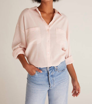 Z Supply - Lalo Gauze Button Up Top
