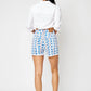 Judy Blue - High Waist Usa Star Fray Hem Shorts