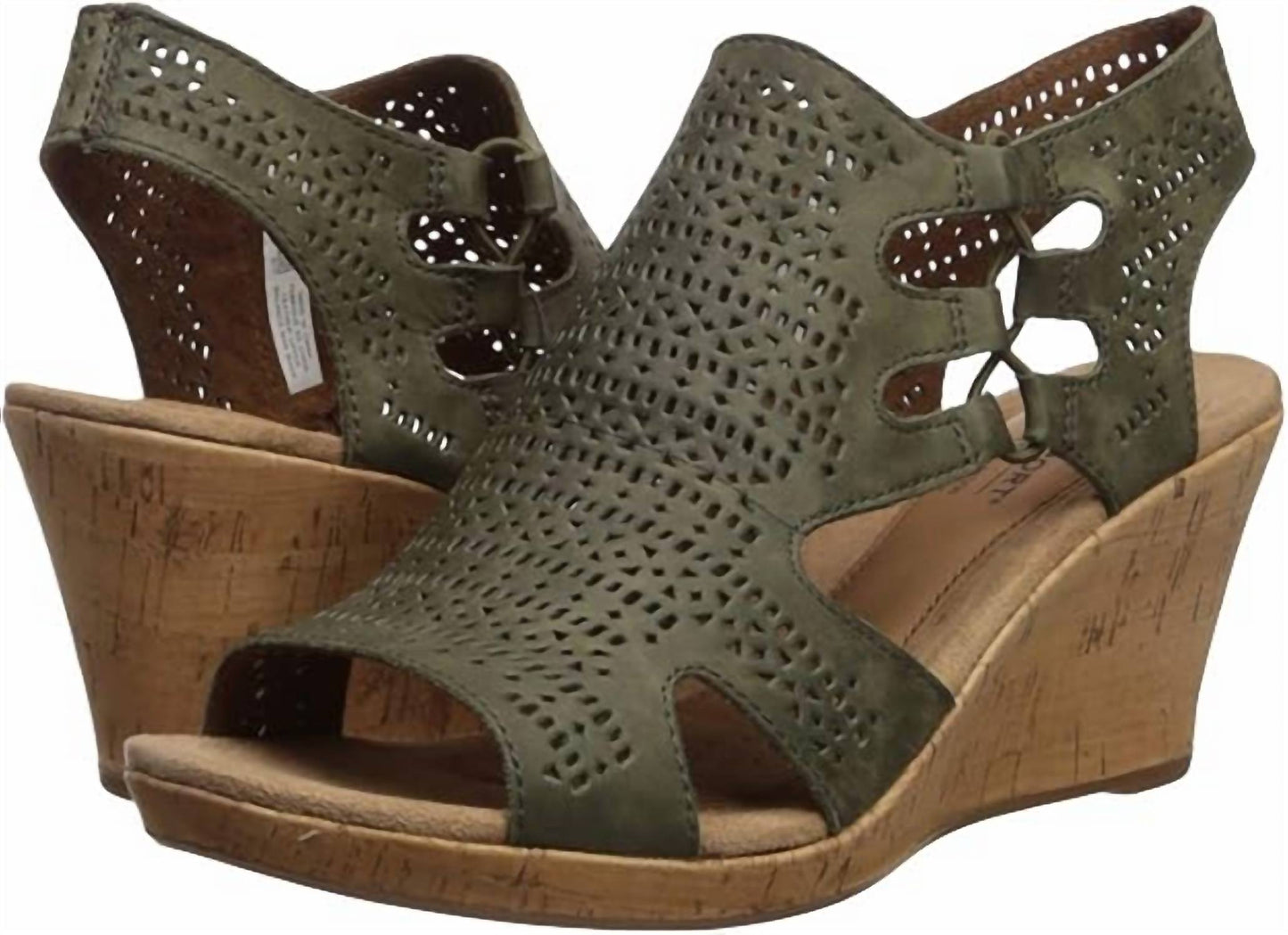 Rockport - Women's Janna Perf Wedge Bootie