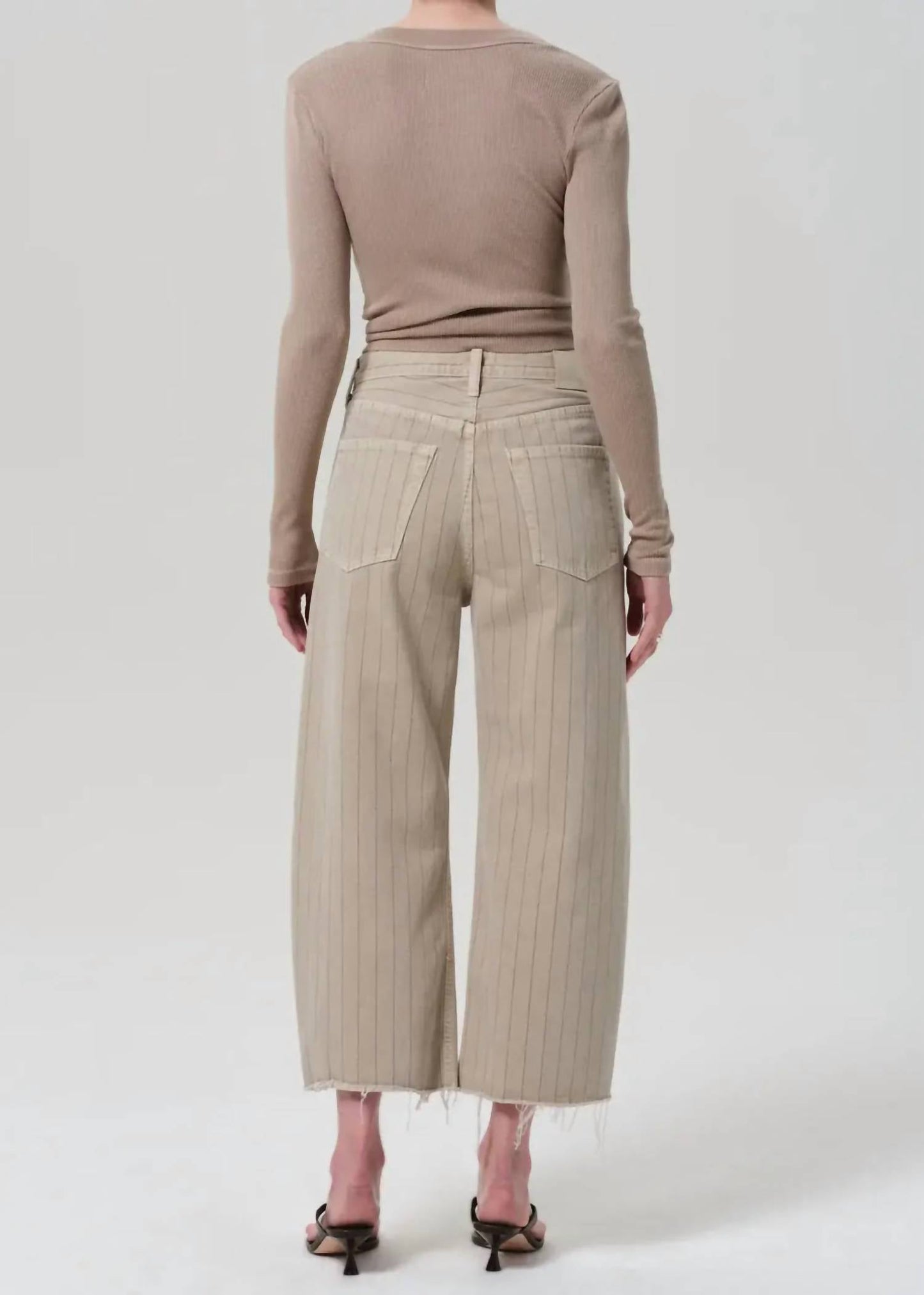 Citizens Of Humanity - Ayla Raw Hem Crop Jeans