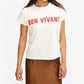 Clare V. - Classic Tee with Bon Vivant