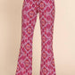 Active Basic - Stretch Print Straight Long Pants