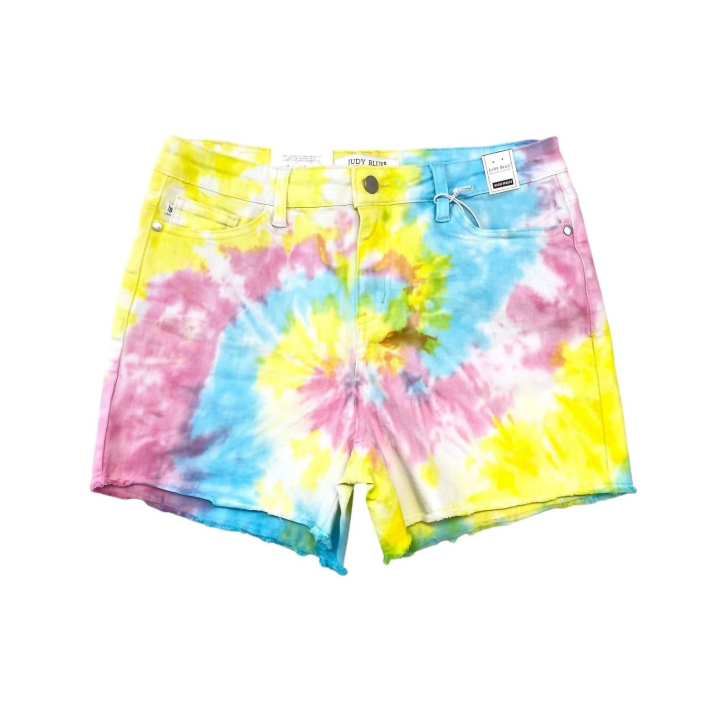 Judy Blue - Swirl Tie Dye Shorts