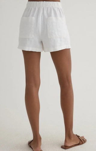 Bella Dahl - Double Pleat Linen Short