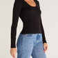 Z Supply - Sirena Rib Long Sleeve Tee
