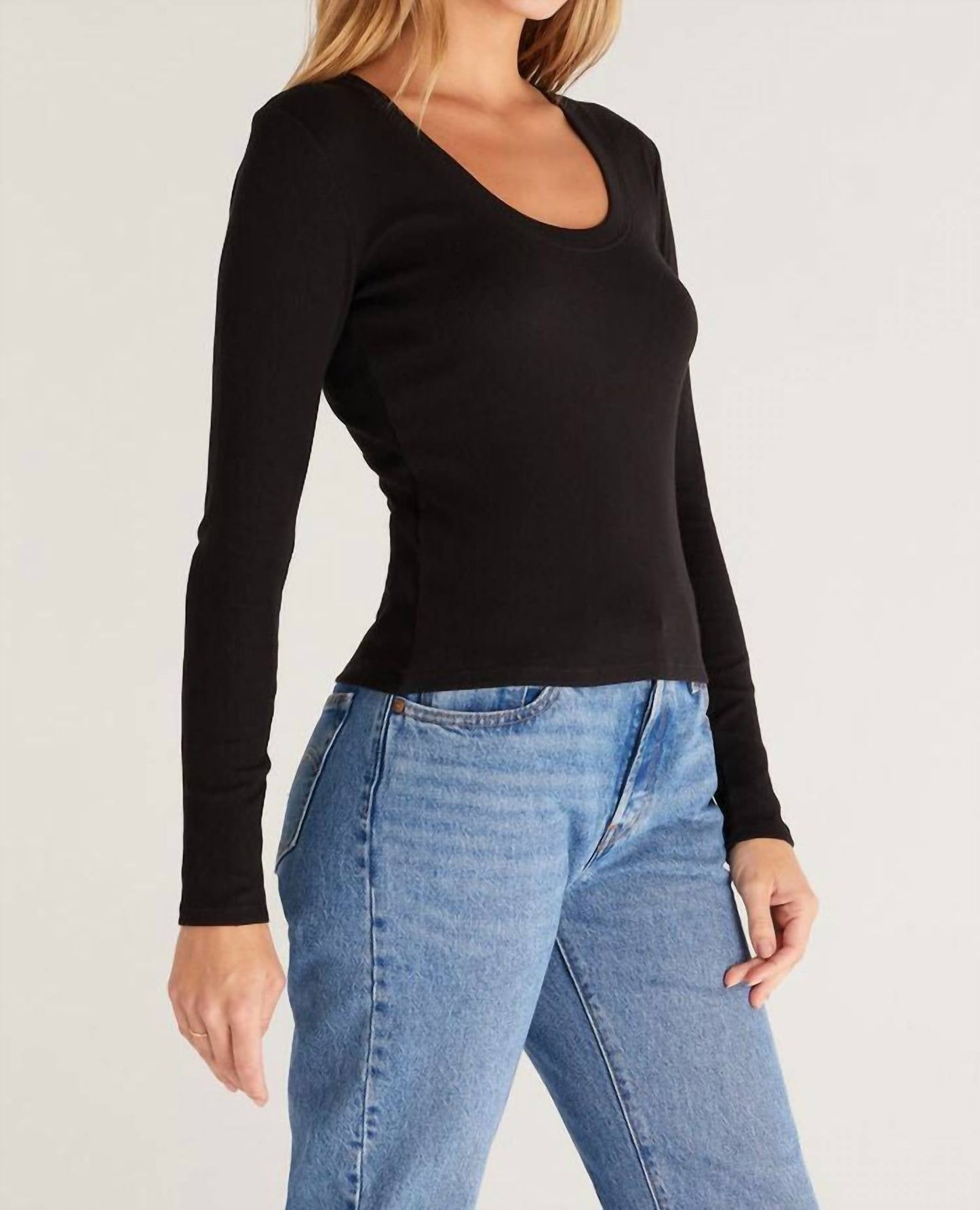 Z Supply - Sirena Rib Long Sleeve Tee
