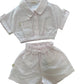 Baby Gi - Kid's Girl Striped Two-piece Set