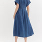 Entro - Pleated Maxi Dress