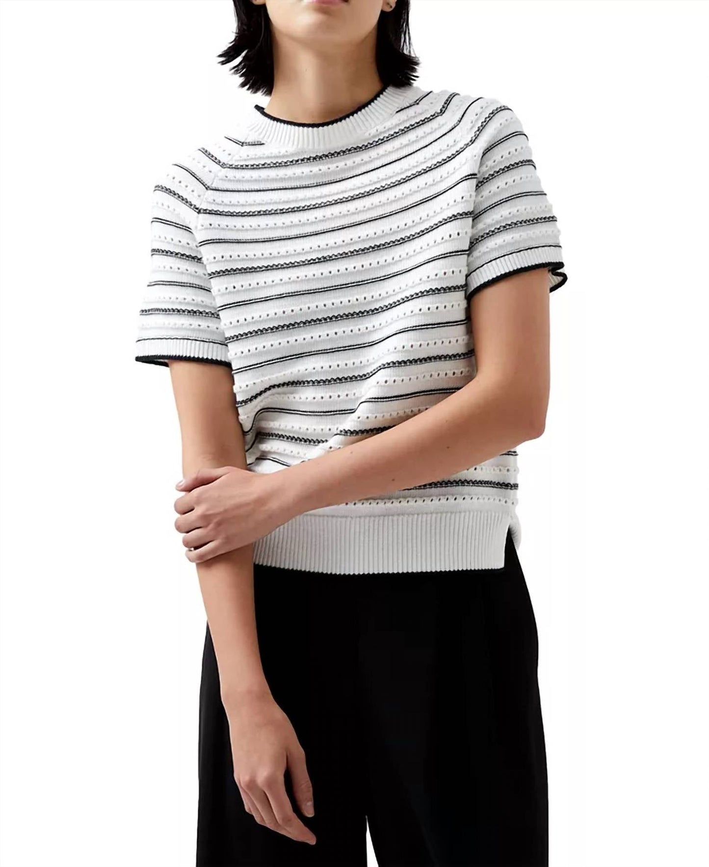 French Connection - Oskie Short Sleeve Jumper
