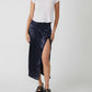 Free People - Dakota Satin Midi Skirt