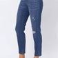 Judy Blue - Mid-rise Boyfriend Jeggings