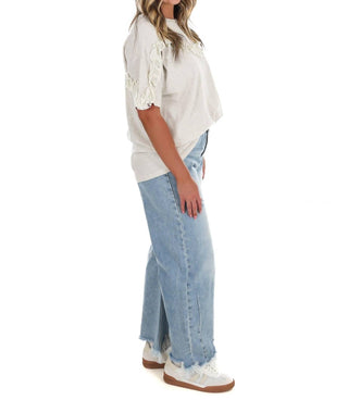 Fantastic Fawn - Stay Awhile Ruffle Top