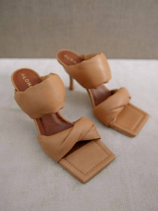 Alohas - Twist Strap Leather Mules
