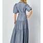 Big Hit Fashion - Stripe Maxi Dress