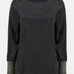 Joseph Ribkoff - Metallic Knit Cuffed Top