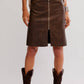 Free People - Sycamore Vegan Midi Skirt
