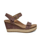 Aetrex - SYDNEY QUARTER STRAP ESPADRILLE WEDGE