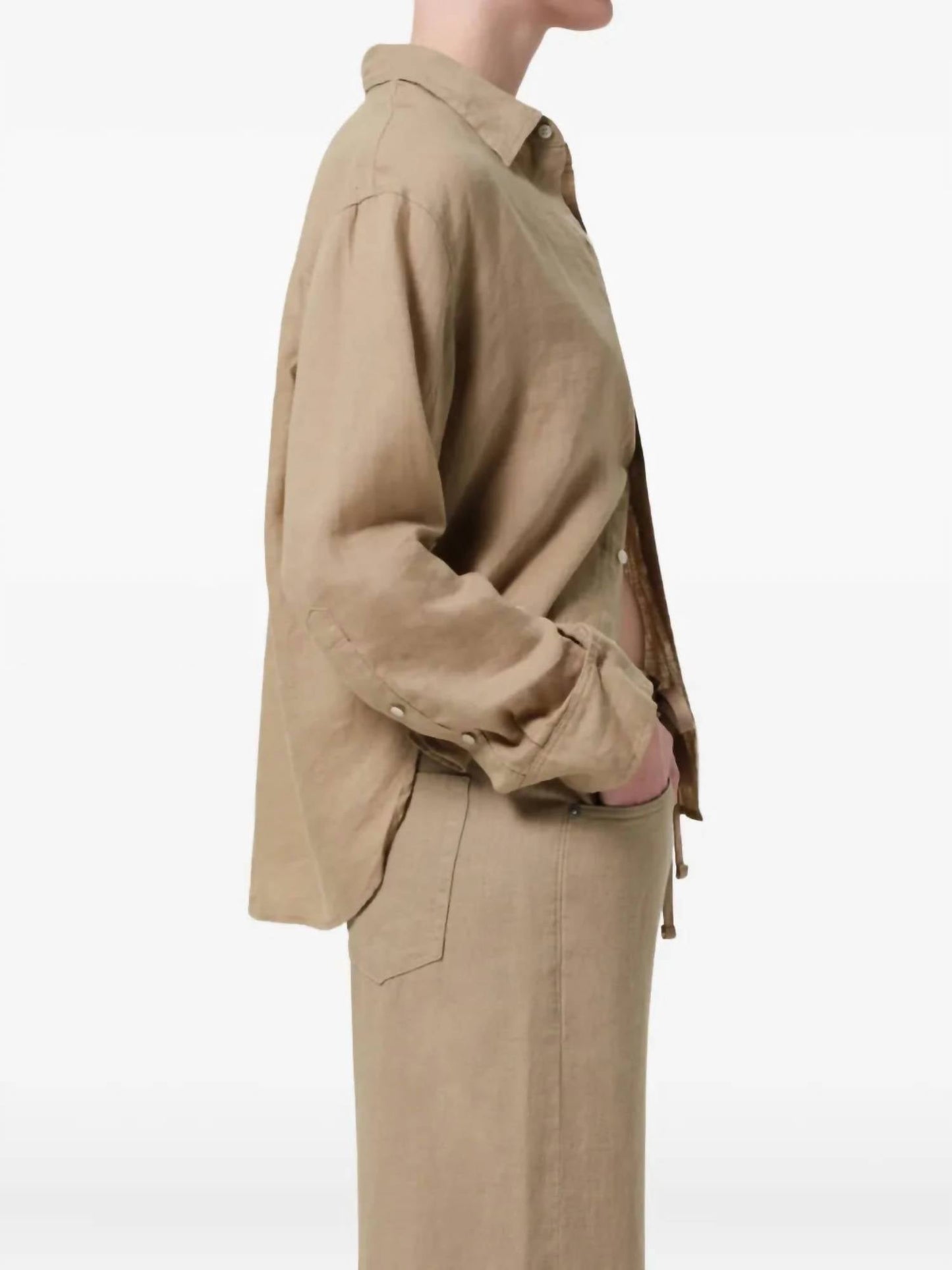 Citizens Of Humanity - Kayla Shrunken Linen Shirt