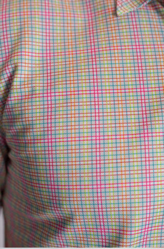 Buki - Spectrum Check Short Sleeve Tech Shirt