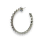 Jagged Halo Jewelry - Women's Ayla Hoop Earrings