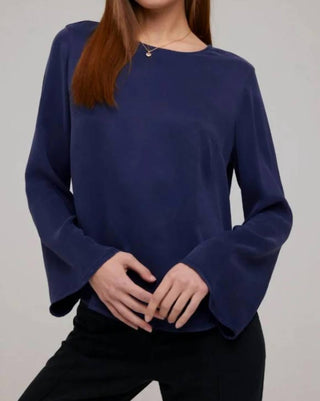 Bella Dahl - Bell Sleeve Button Back Top