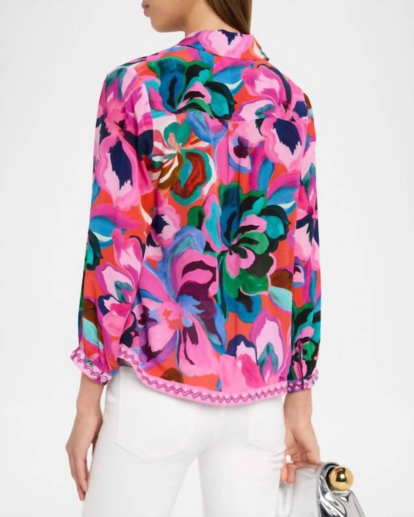 Johnny Was - OPEN NECK SHIRT