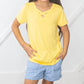 Southern Grace - Girl's Tangled V-Neck Basics Shirt