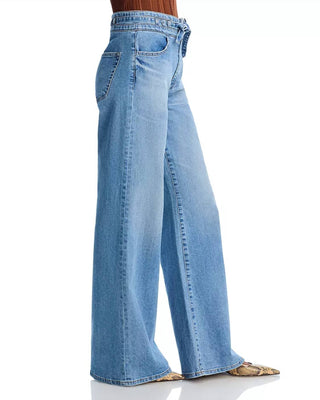 Askk Ny - Rio High Rise Wide Leg Jeans