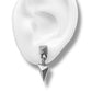 Jagged Halo Jewelry - Women's Arrowhead Drop Earrings