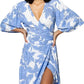 Lusana - MAE MINI WRAP DRESS