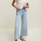 Z Supply - Nova Crop High Rise Wide Leg Jeans