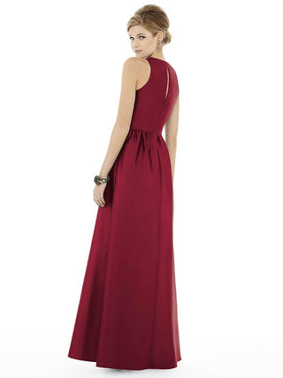 Alfred Sung - Sleeveless Keyhole Back Dress