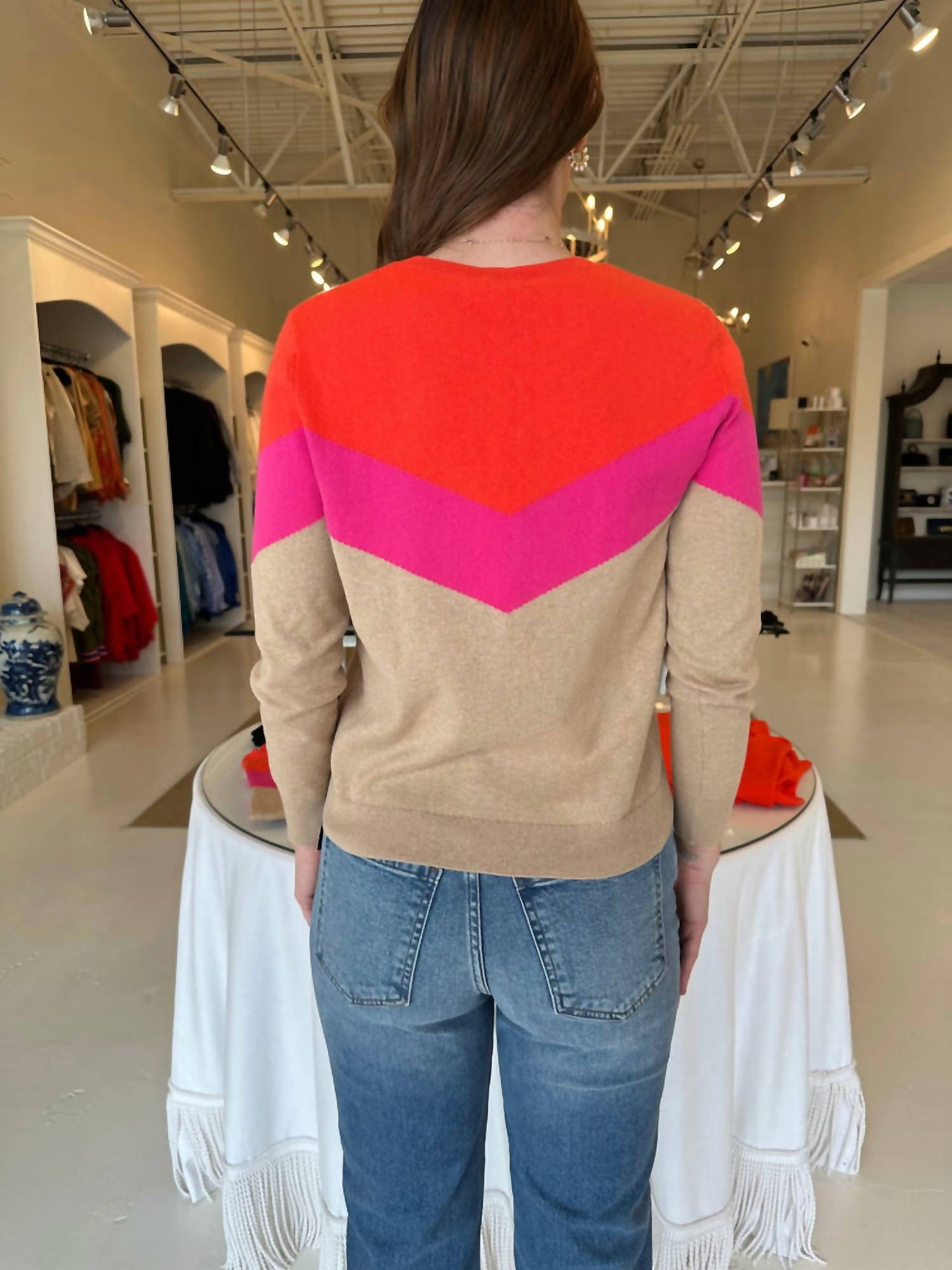 J. Society - Chevron Sweater