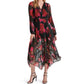 Steve Madden - Floral-print Pleated Midi Dress