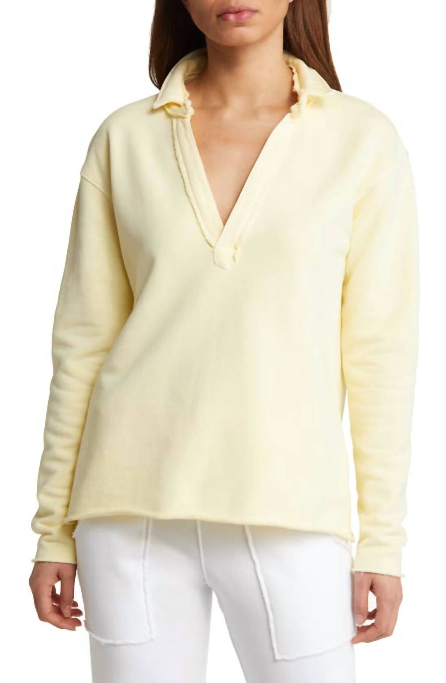 Frank & Eileen - Patrick Triple Fleece Popover Henley Top
