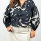 Psophia - Long-sleeved Poplin Blouse