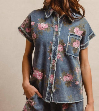 Bibi - Rosie Denim Top