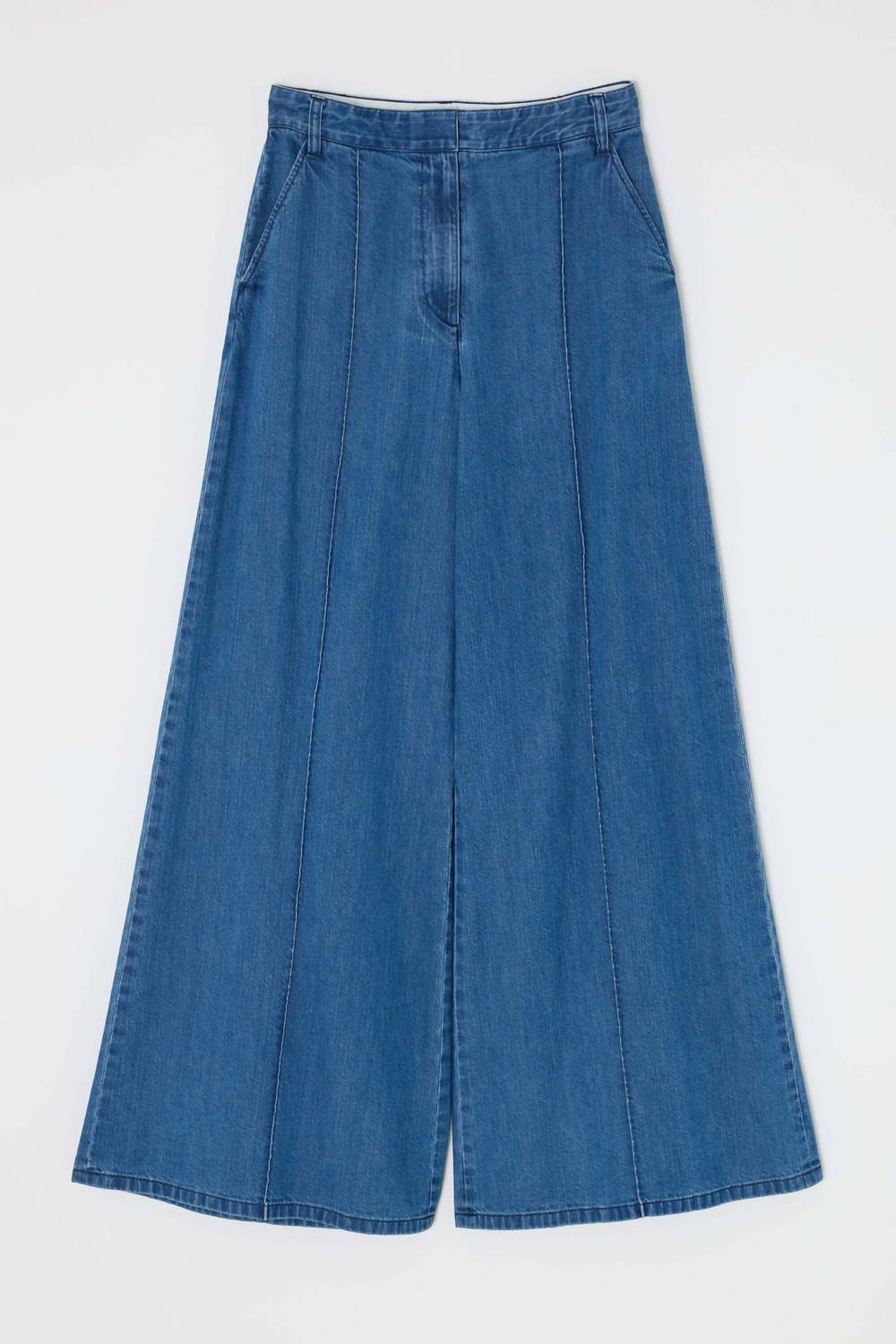 Moussy - Denim Tack Wide Leg Pant