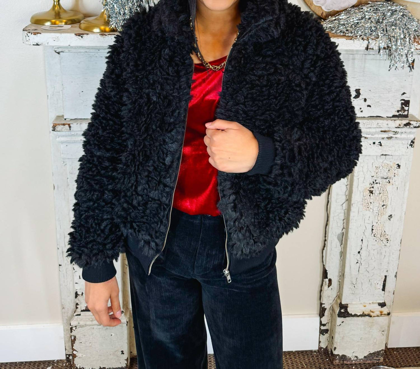 Elan - Sherpa Bomber Jacket