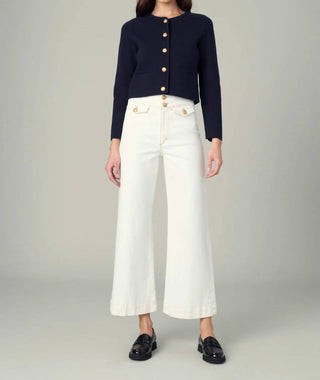 Joe'S Jeans - Ellia Wide Leg Ankle Jeans