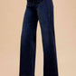 Anniewear - Stretch Front Two Pocket High Rise Flare Jeans