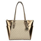 Michael Kors - Women's Charlotte Leather Top Zip Tote Bag Purse Large