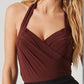 Astr - Dyanna Crossover Halter Bodysuit