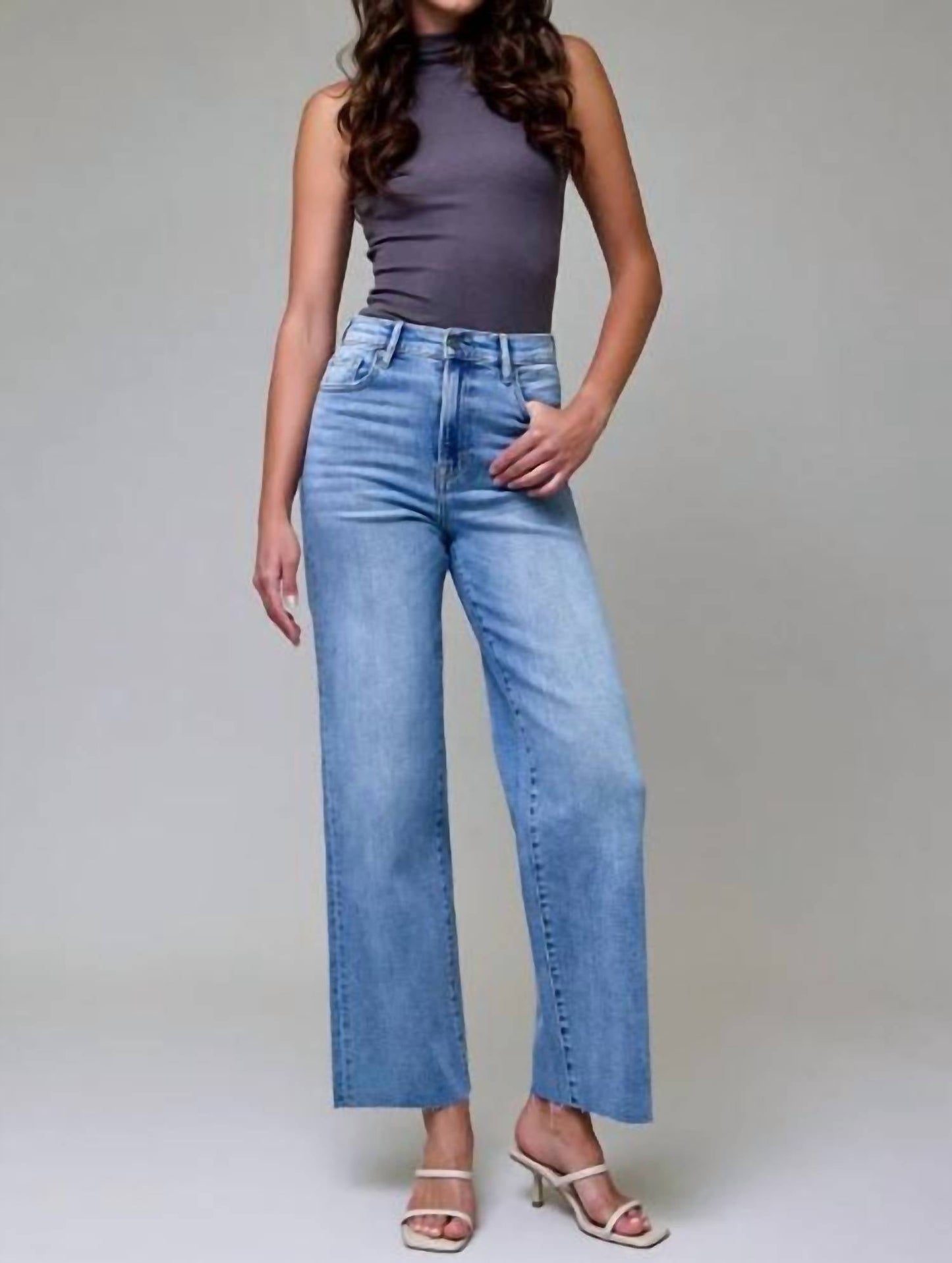 Hidden - Logan Clean Stretch Dad Jean