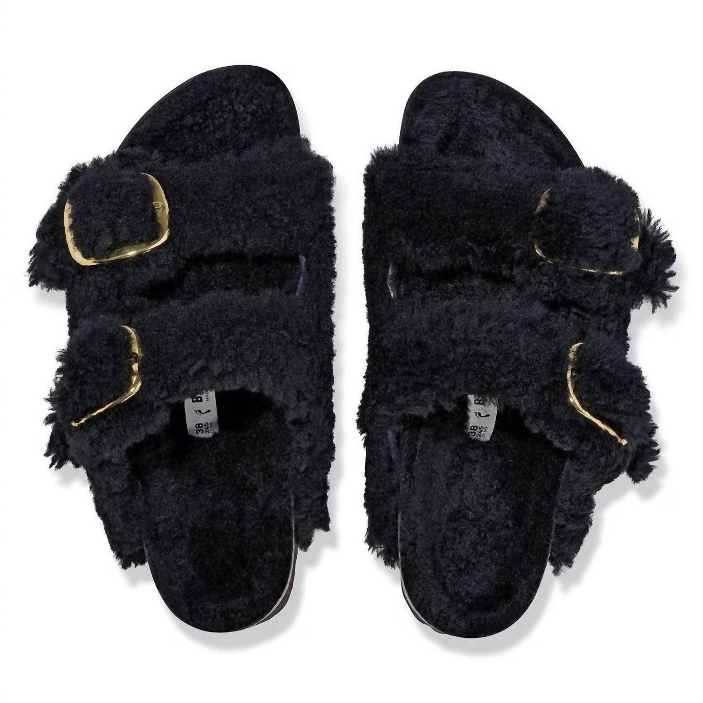 Birkenstock - Women's Arizona Big Buckle Shearling Sandals Narrow