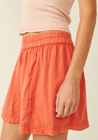 Free People - Poplin Pull On Short