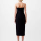 French Connection - Azra Twill Corset Strappy Dress