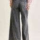 Judy Blue - Mid Rise Palazzo Split Back Yoke Jeans