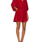 Free People - Portia Velvet Mini Dress