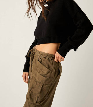 Free People - Easy Street Crop Pullover Top